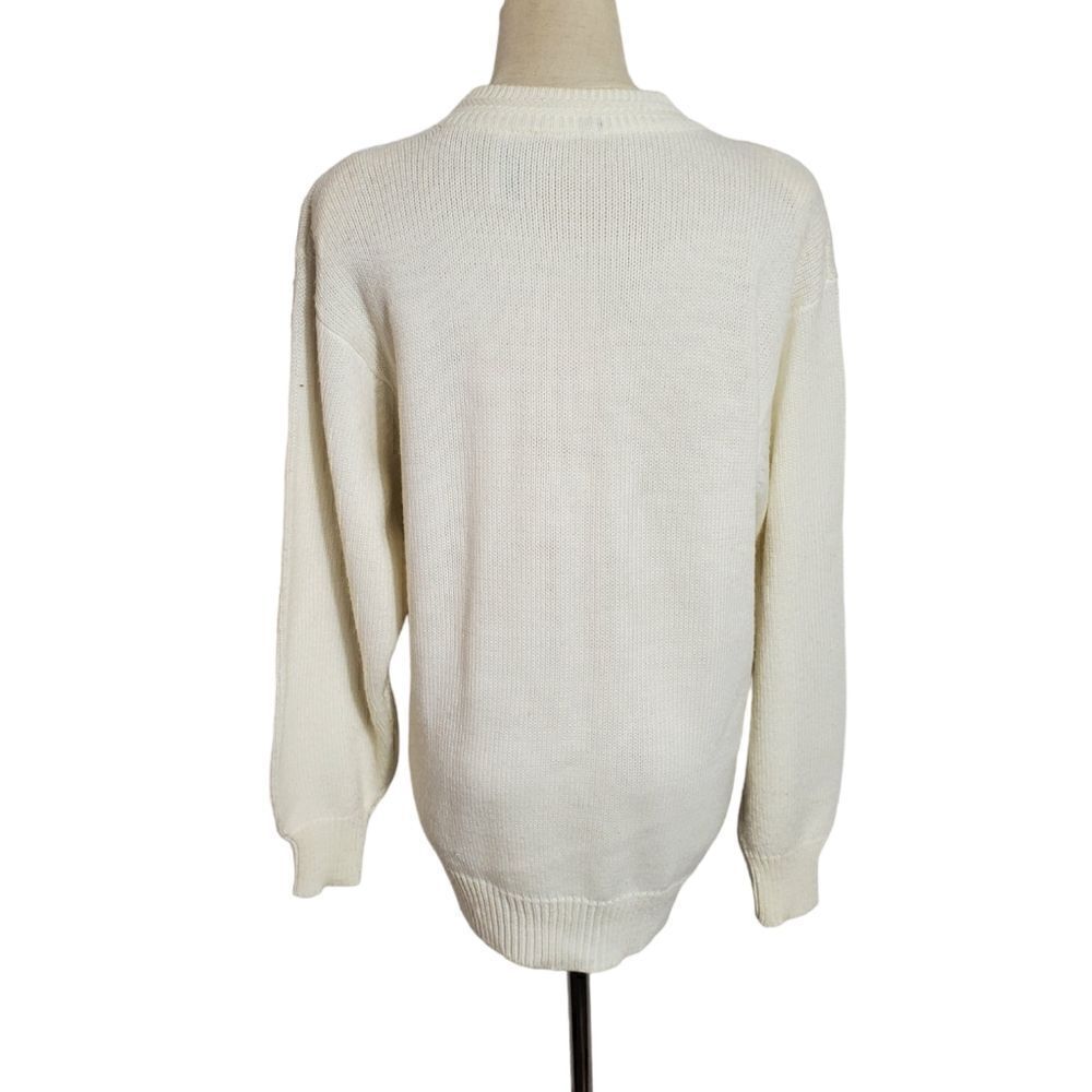 Vintage Cream with Gold Buttons Cardigan - Picture 4 of 6